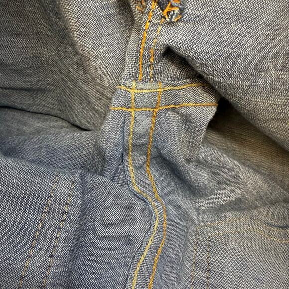 True Religion Jeans Womens 32 (14) Dark Blue Joey Flare Bell Bottom Hippie Jeans - Picture 9 of 14